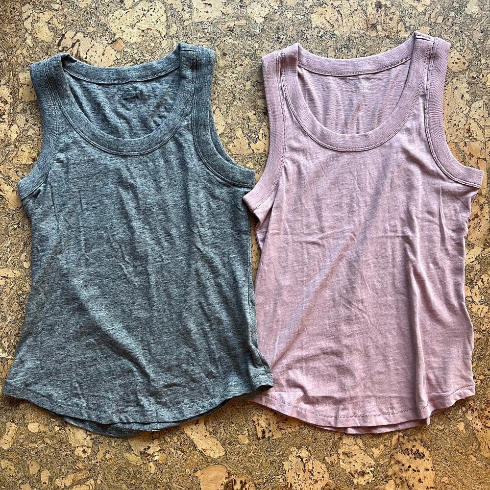 Madewell whisper cotton scoop neck